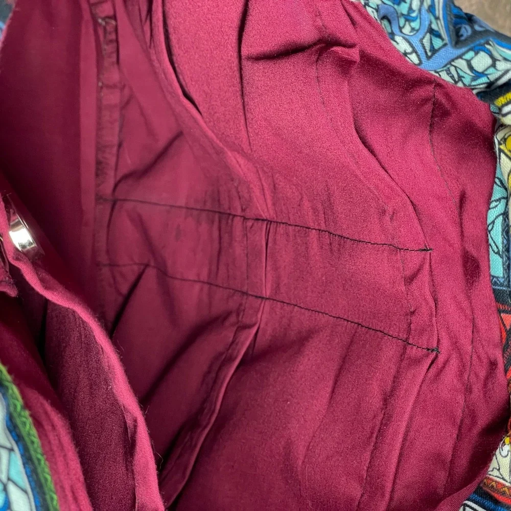 Lara Howe Designs Handmade Harry Potter Hogwarts Backpack with Gryffinoor Patch
